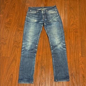 A.P.C. Faded Indigo Slim Jeans